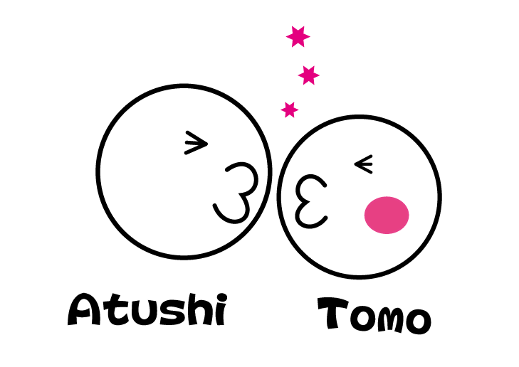 うれしはずかし恋するKissのデザインは側にいる彼の横顔がかっこよくて、思わずchu!ってしたくなってしまう。そんな気持ちをデザインしています。恋するふたりの夢玉手箱のオリジナルデザインです。　